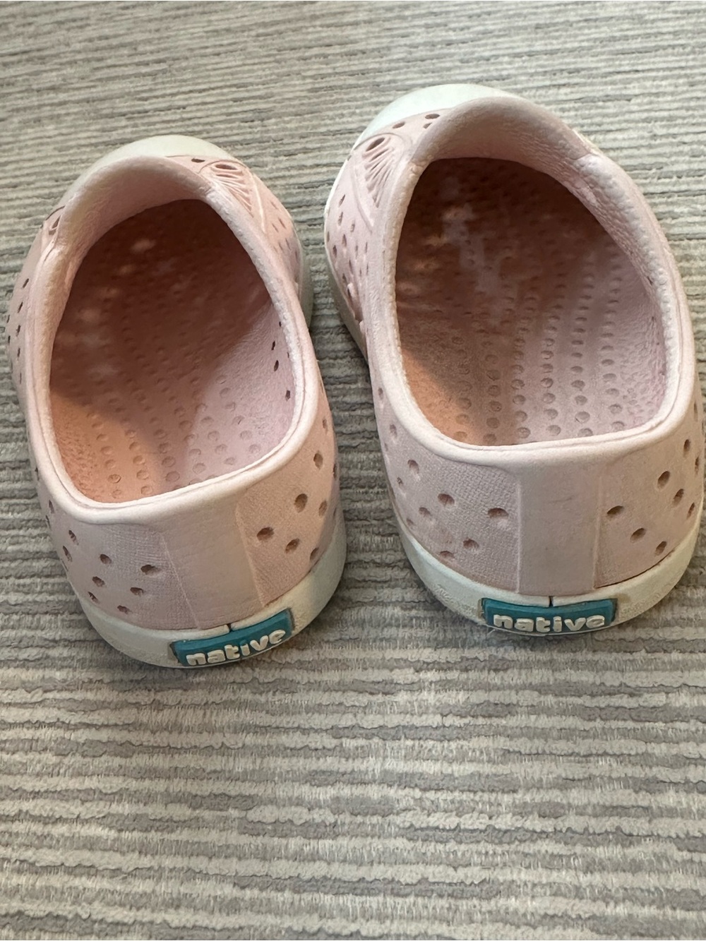 ๐ธ Native Jefferson Blush Pink Slip-On Shoes C5 ๐ธ - Picture 3 of 5